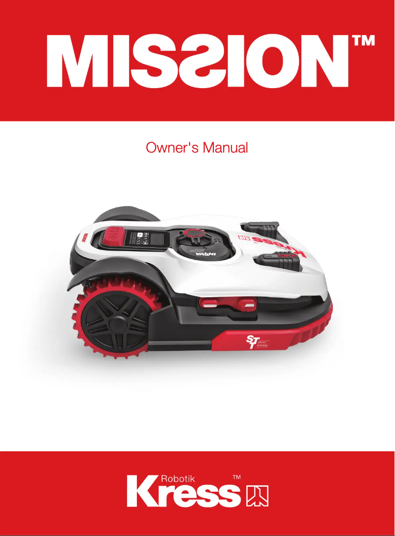 Imagen de la primera página del manual del dispositivo Mission 1500 KR122E