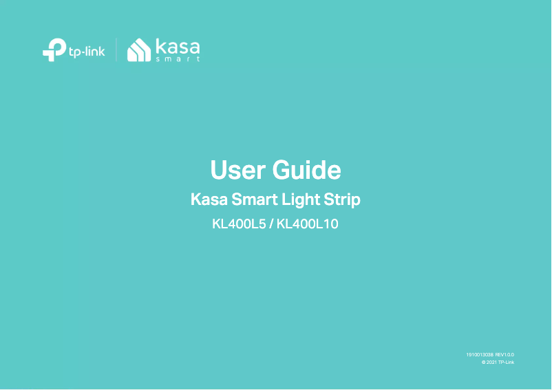 Página 1 del manual Manual de usuario TP-Link Kasa KL40010