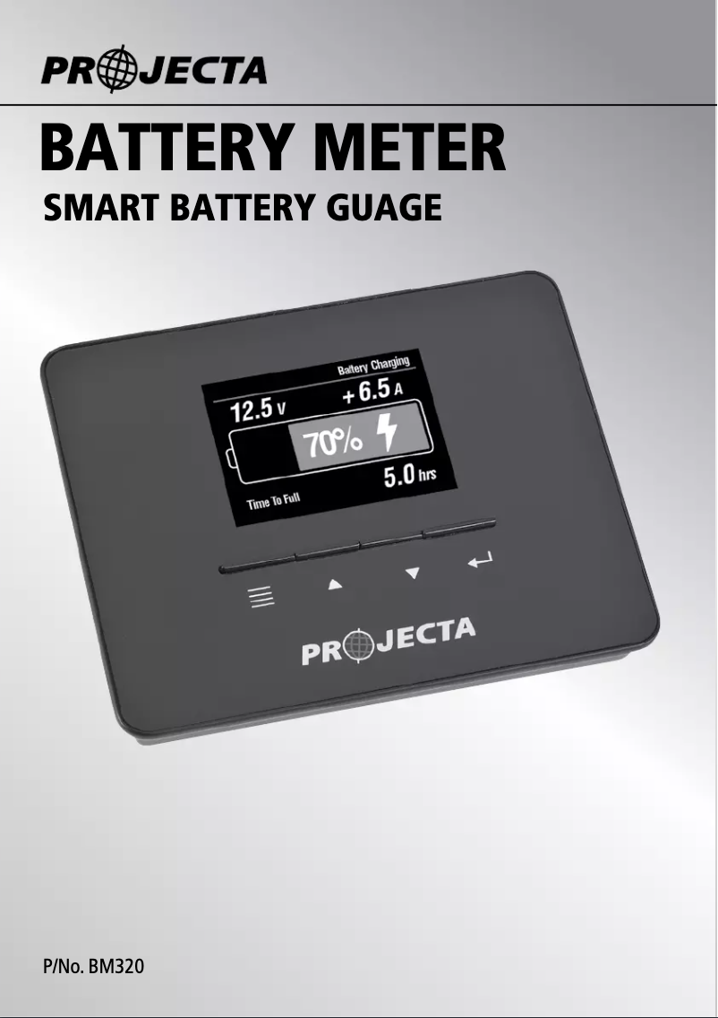 Página 1 del manual Manual de usuario Projecta BM320