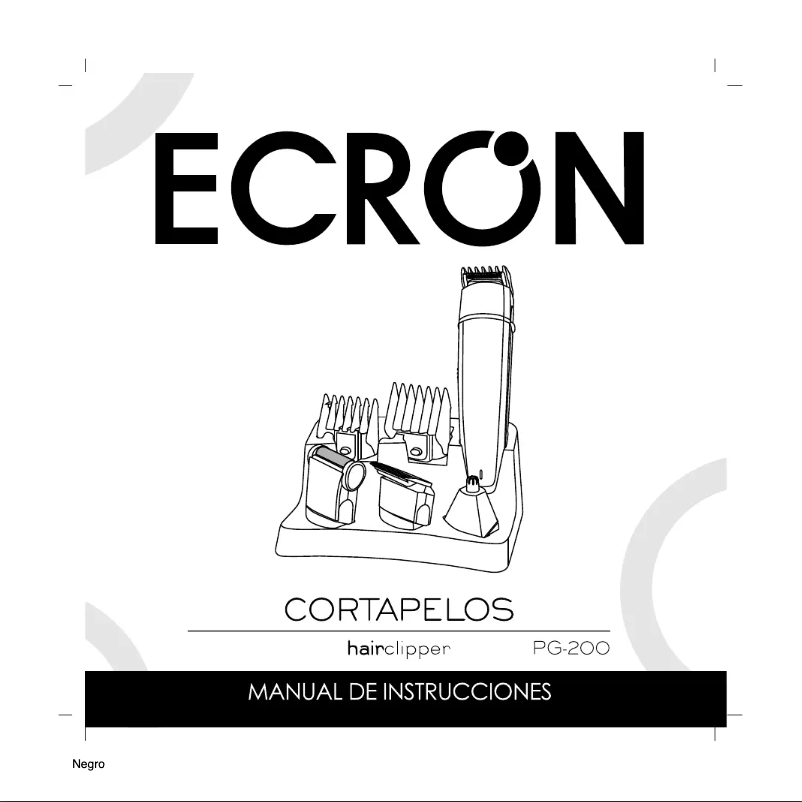 Página 1 del manual Manual de usuario Ecron PG200
