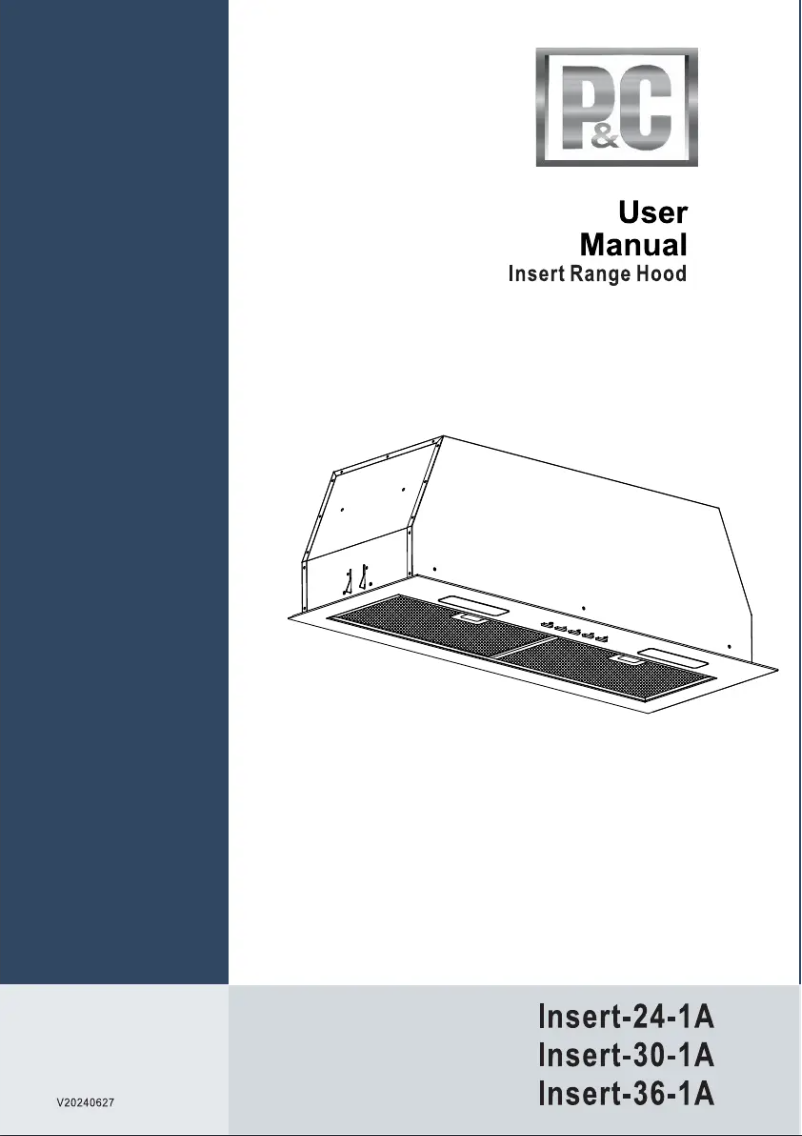 Página nº 1 - Manual de usuario Porter & Charles INSERT-24-1A
