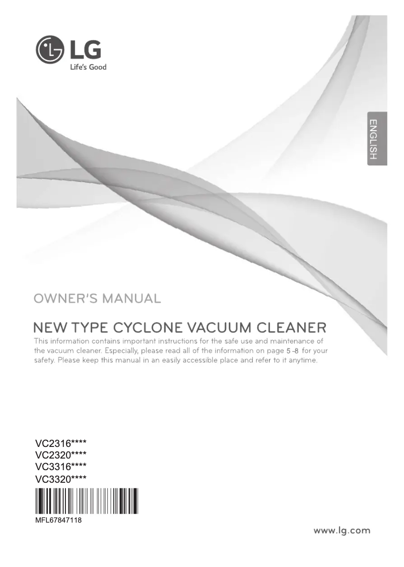 Página 1 del manual Manual de usuario LG VC2320NNTP