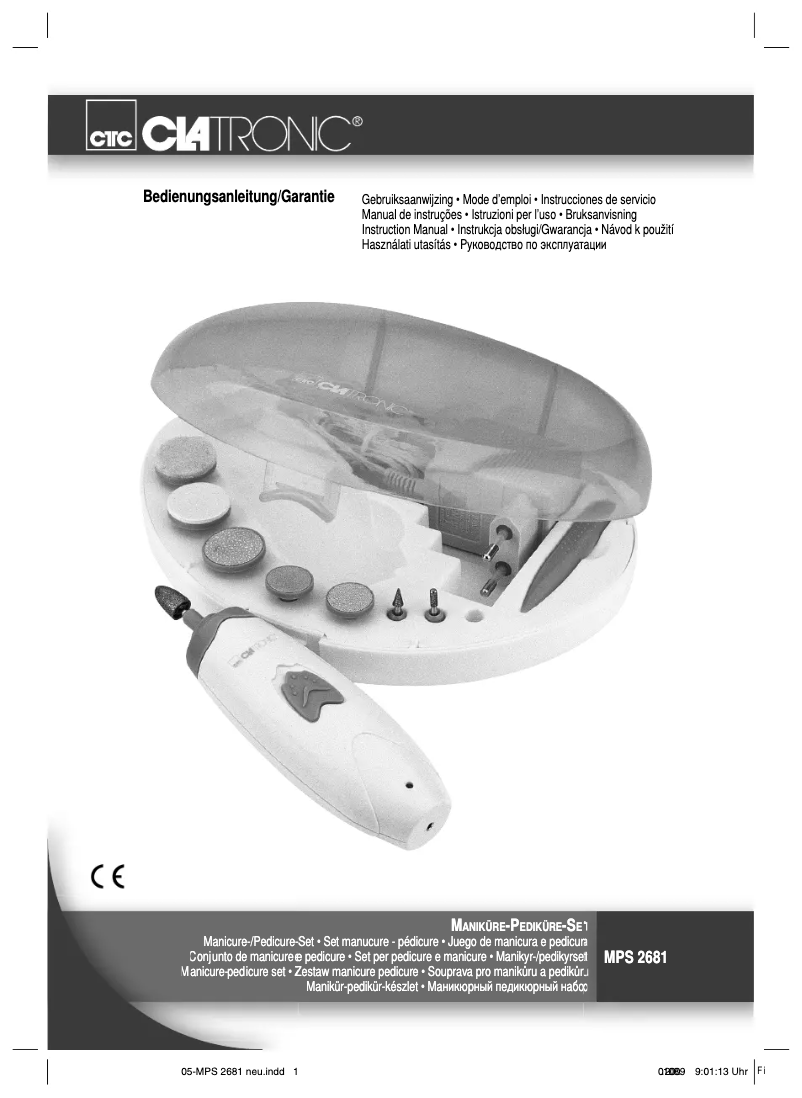 Imagen de la primera página del manual del dispositivo MPS 2681