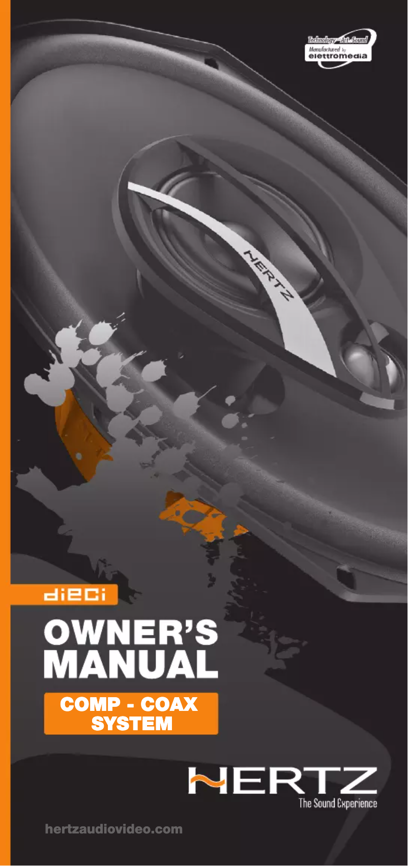 Página 1 del manual Manual de instrucciones Hertz Dieci DT 24.3