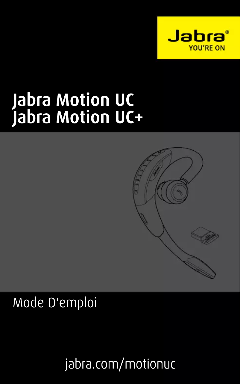 Imagen de la primera página del manual del dispositivo Motion UC Avec Kit