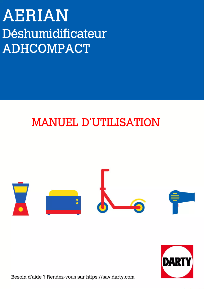 Imagen de la primera página del manual del dispositivo ADHCOMPACT