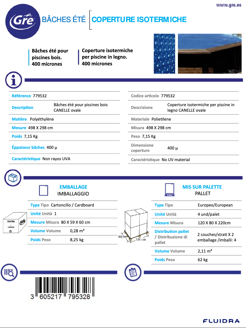 Página 1 del manual Manual de usuario Gre 779532
