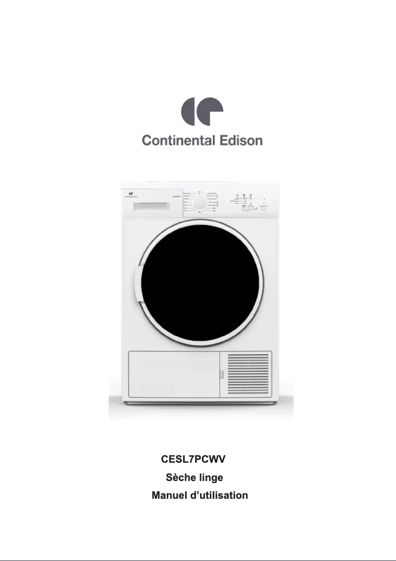 Imagen de la primera página del manual del dispositivo CESL7PCWV