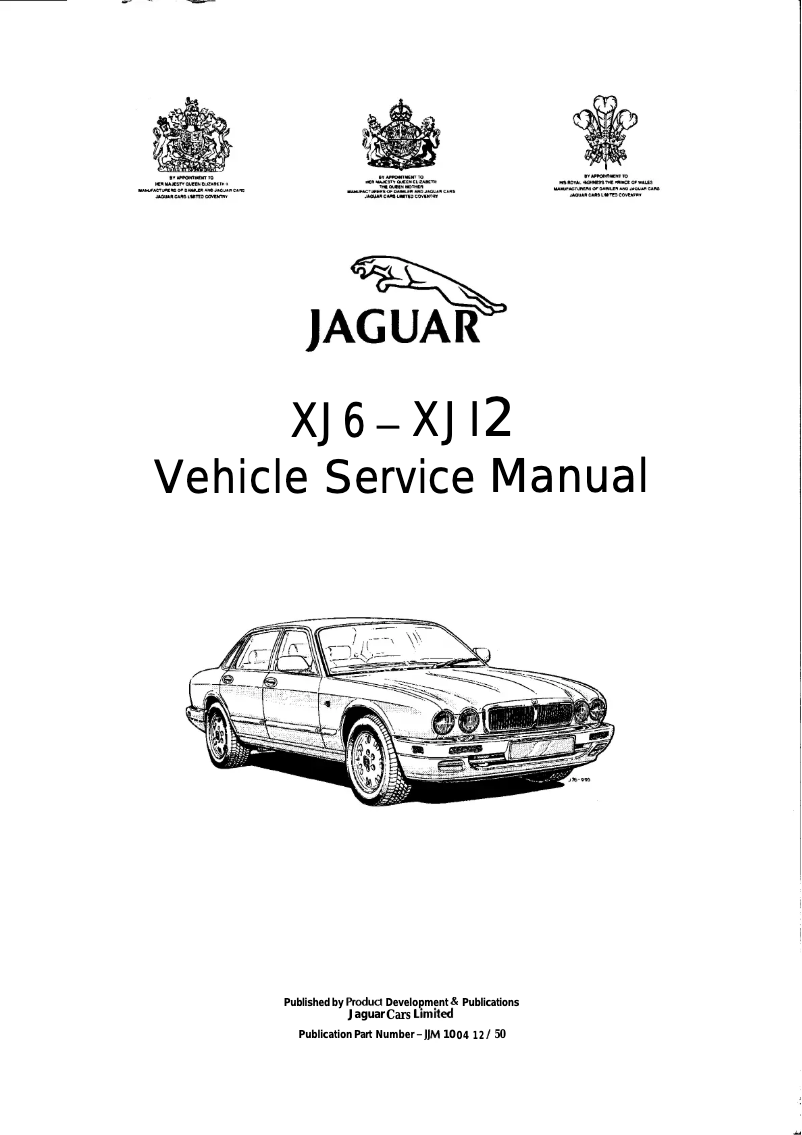Imagen de la primera página del manual del dispositivo XJ12 (1994)