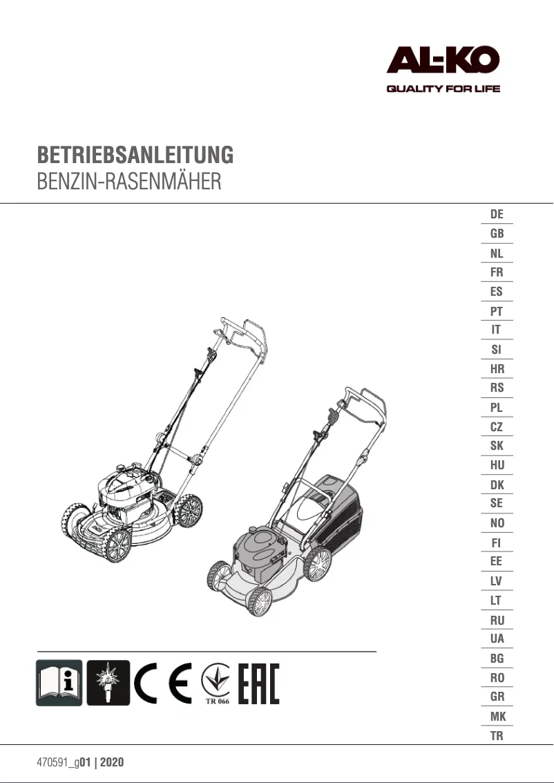Imagen de la primera página del manual del dispositivo Classic 4.62 SPI-A Plus