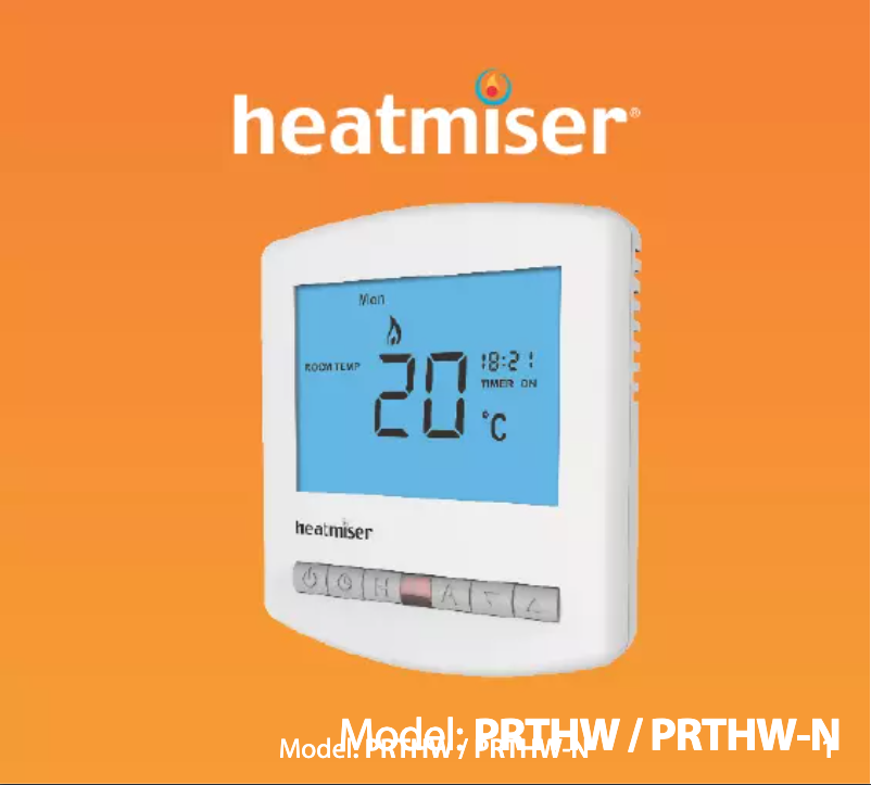 Página 1 del manual Manual de usuario Heatmiser PRTHW-N