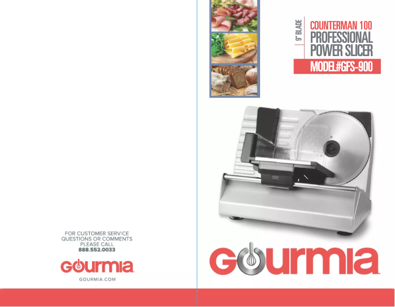 Imagen de la primera página del manual del dispositivo GFS900