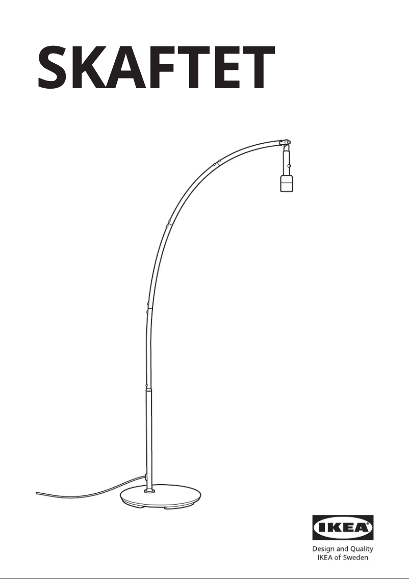 Página 1 del manual Manual de usuario Ikea SKAFTET 704.055.25