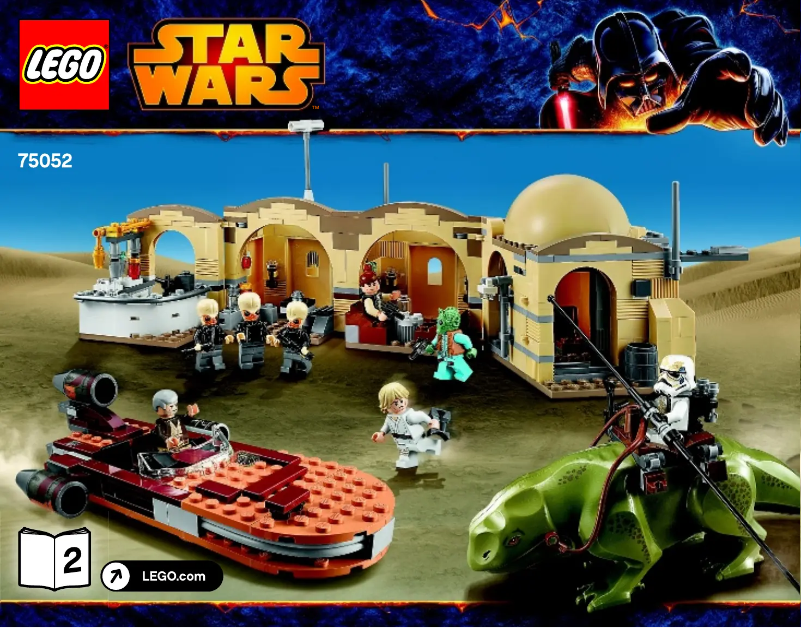 Página 1 del manual Manual de usuario Lego Star Wars 75052