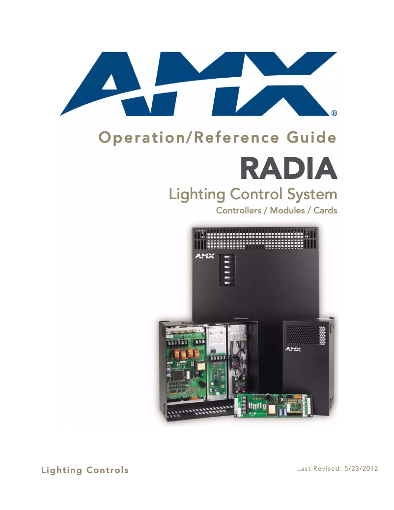 Imagen de la primera página del manual del dispositivo RDM-2INC
