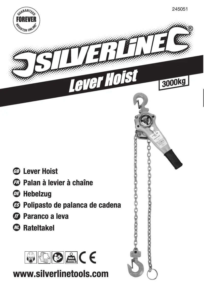 Página 1 del manual Manual de usuario Silverline 245051