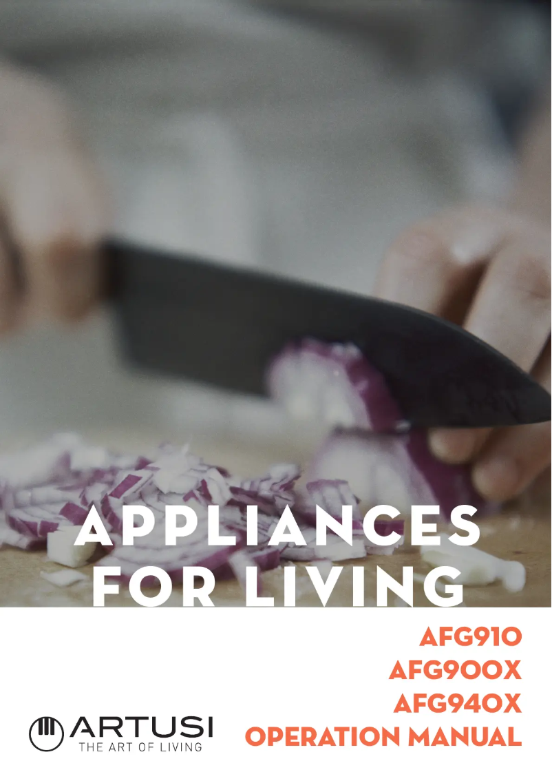 Imagen de la primera página del manual del dispositivo AFG940X