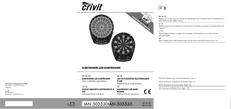 Página nº 1 - Manual de usuario Crivit DS-5478