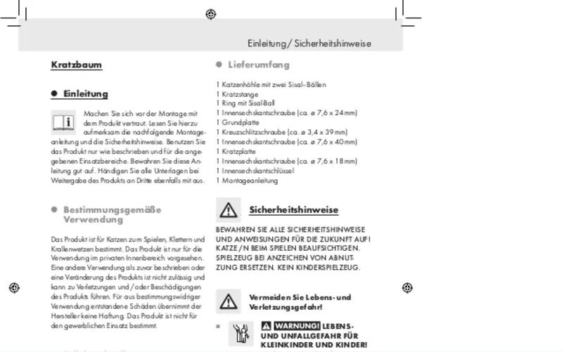 Página nº 1 - Manual de usuario Zoofari IAN 63804