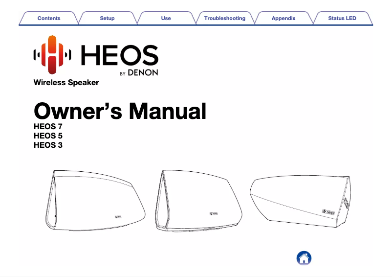 Página 1 del manual Manual de usuario HEOS 5