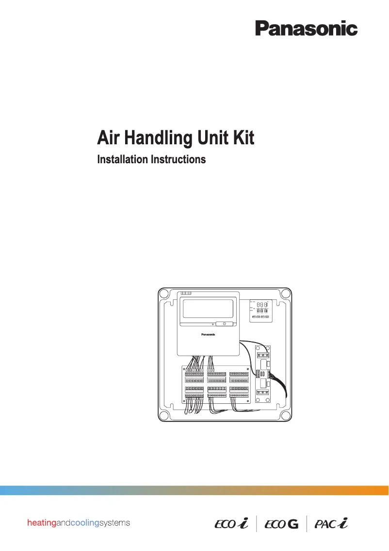 Página 1 del manual Manual de usuario Panasonic PA-W280MAH2L