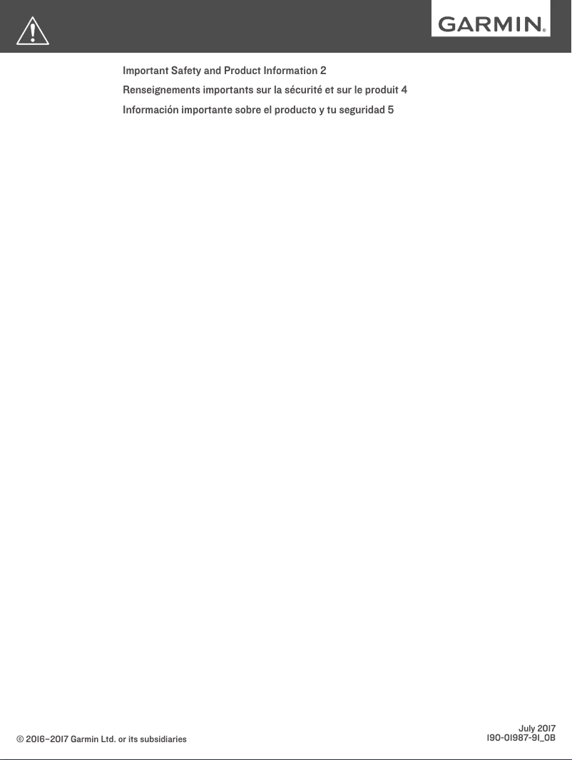 Imagen de la primera página del manual del dispositivo Rino 700