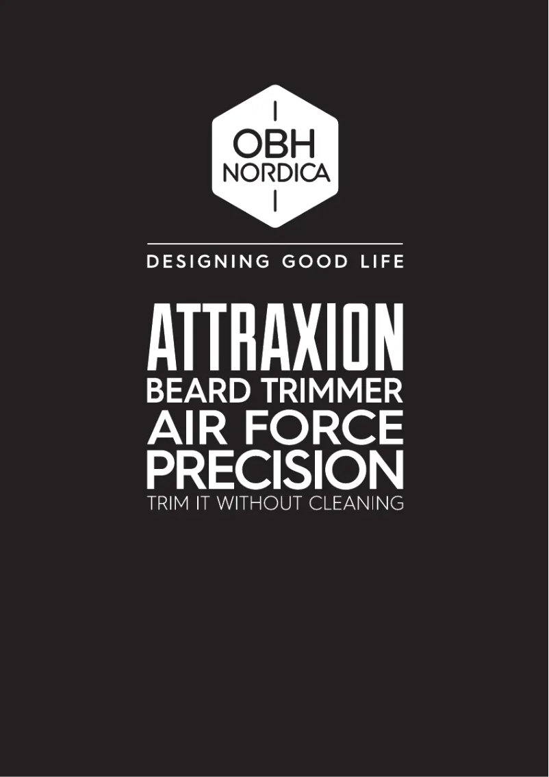 Imagen de la primera página del manual del dispositivo Attraxion Air Force Precision HH4801N0