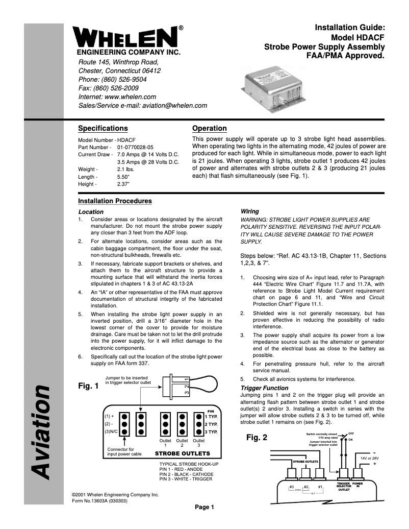 Imagen de la primera página del manual del dispositivo HDACF