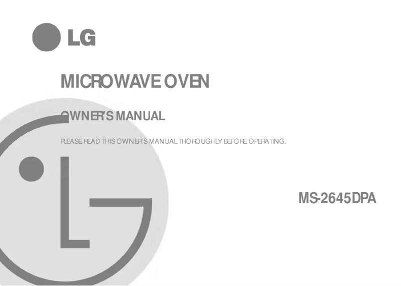 Imagen de la primera página del manual del dispositivo MS-2645DPA