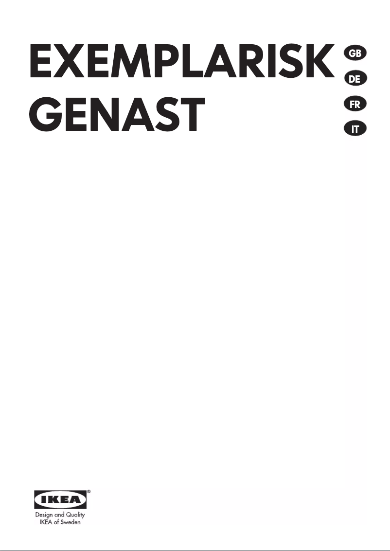 Imagen de la primera página del manual del dispositivo EXEMPLARISK