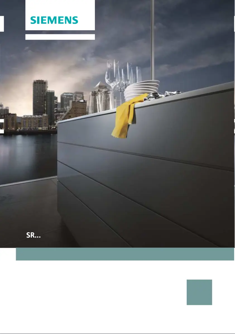 Página 1 del manual Manual de usuario Siemens SR25E800EU