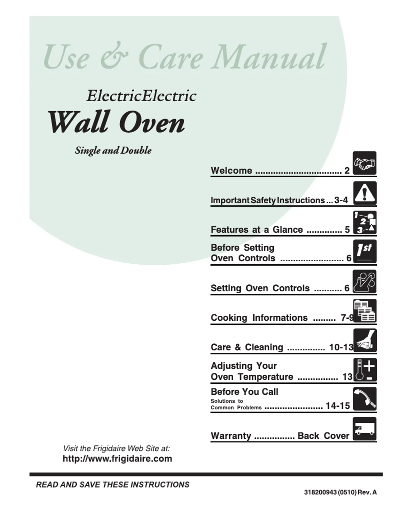 Imagen de la primera página del manual del dispositivo FEB27T6FC