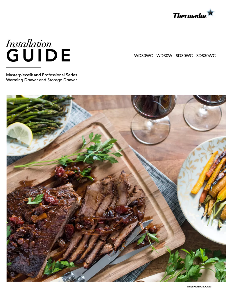 Imagen de la primera página del manual del dispositivo SDS30WC