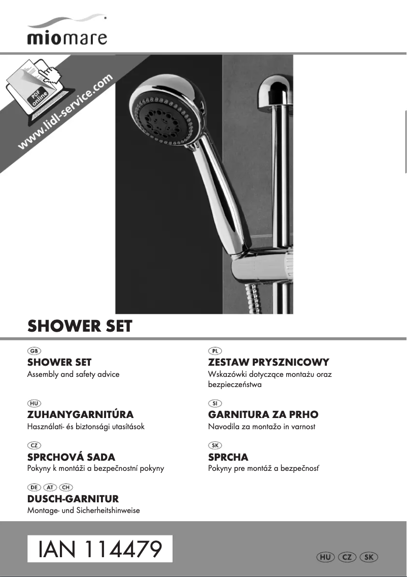 Página 1 del manual Manual de usuario Miomare IAN 114479