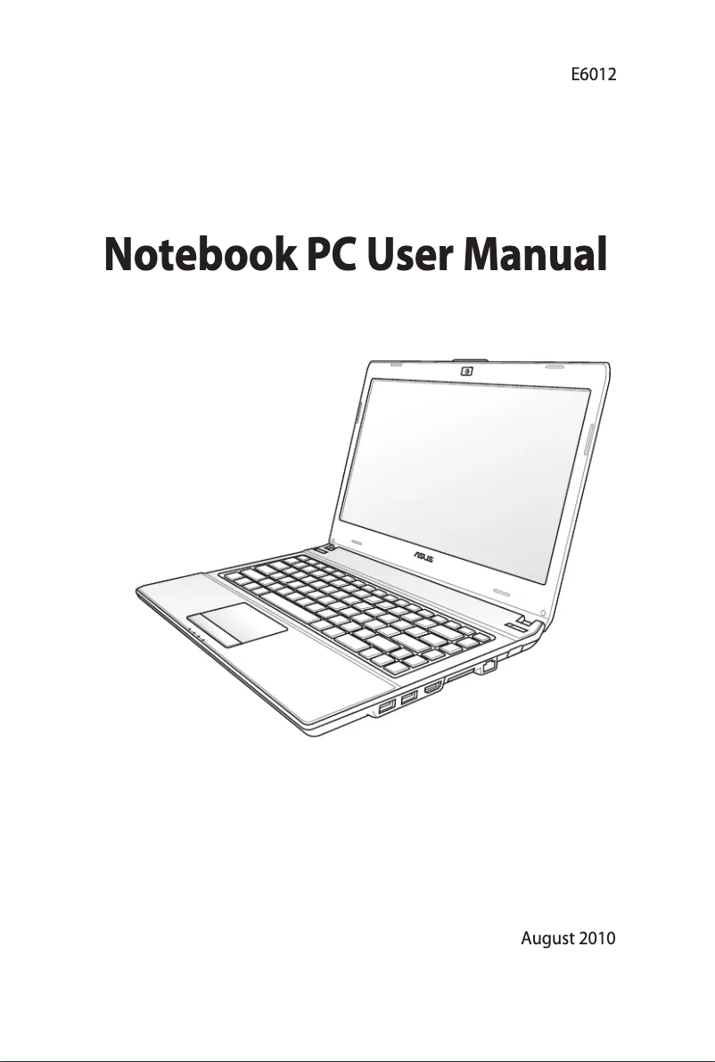 Página 1 del manual Manual de usuario Asus U41JF