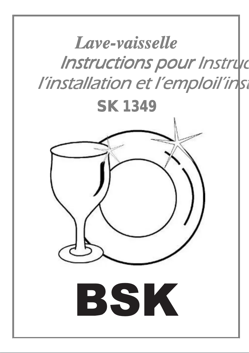 Página 1 del manual Manual de usuario BSK SK1349