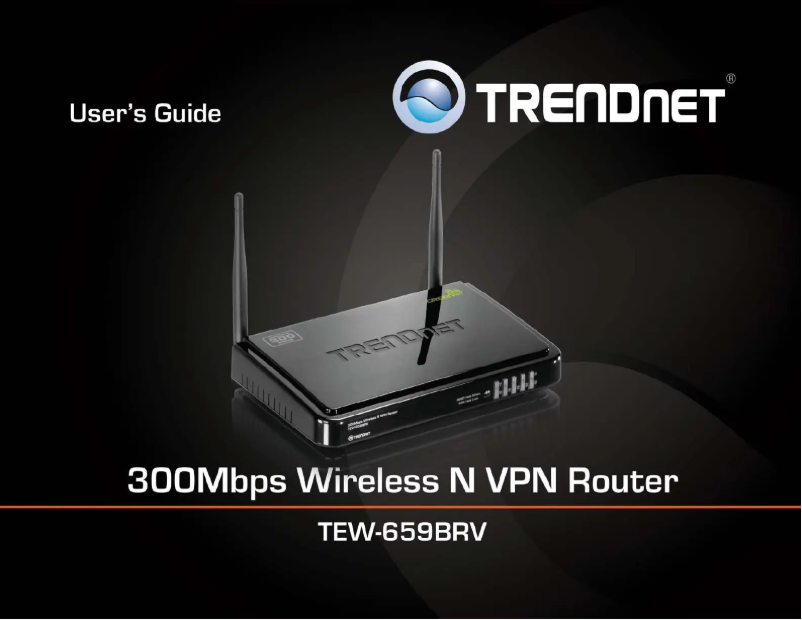 Página 1 del manual Manual de usuario TRENDnet TEW-659BRV