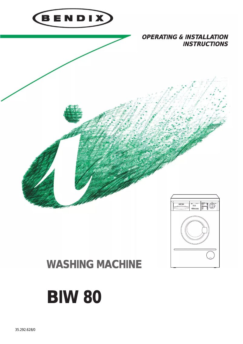 Página 1 del manual Manual de usuario Bendix BIW 80