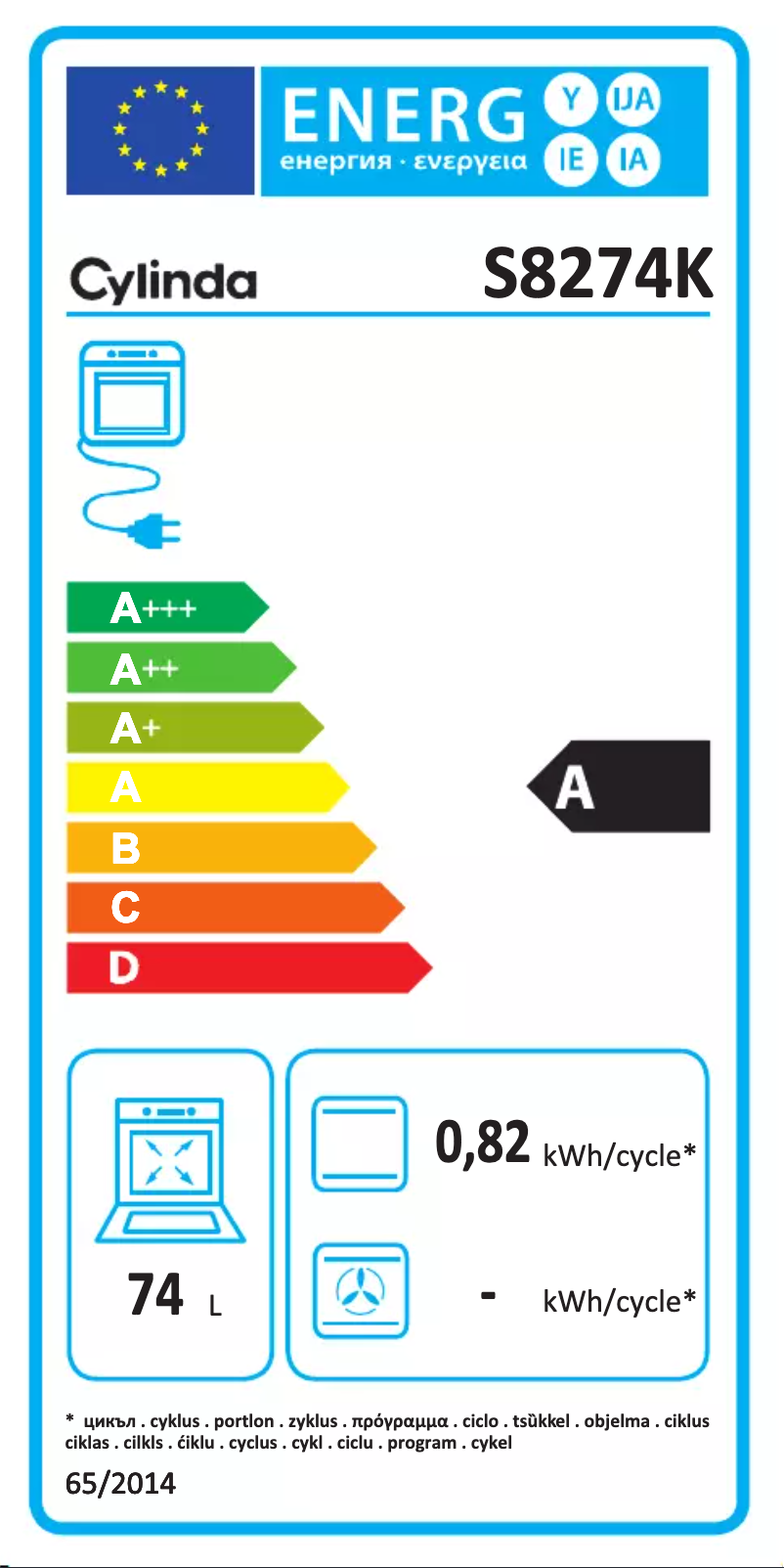 Imagen de la primera página del manual del dispositivo S 8274 K