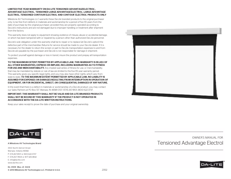 Imagen de la primera página del manual del dispositivo 85395LS