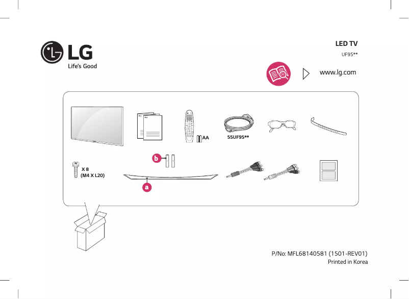 Página nº 1 - Manual de usuario LG 65UF950T