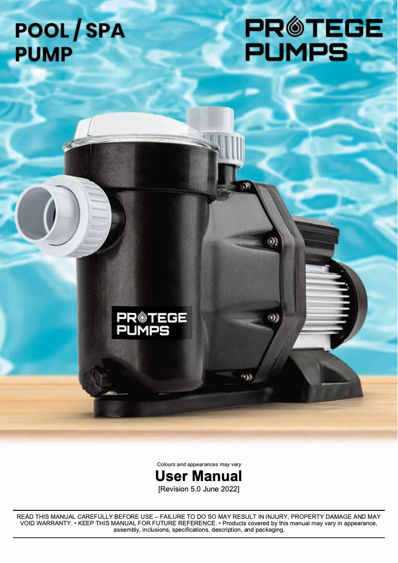 Imagen de la primera página del manual del dispositivo PS20