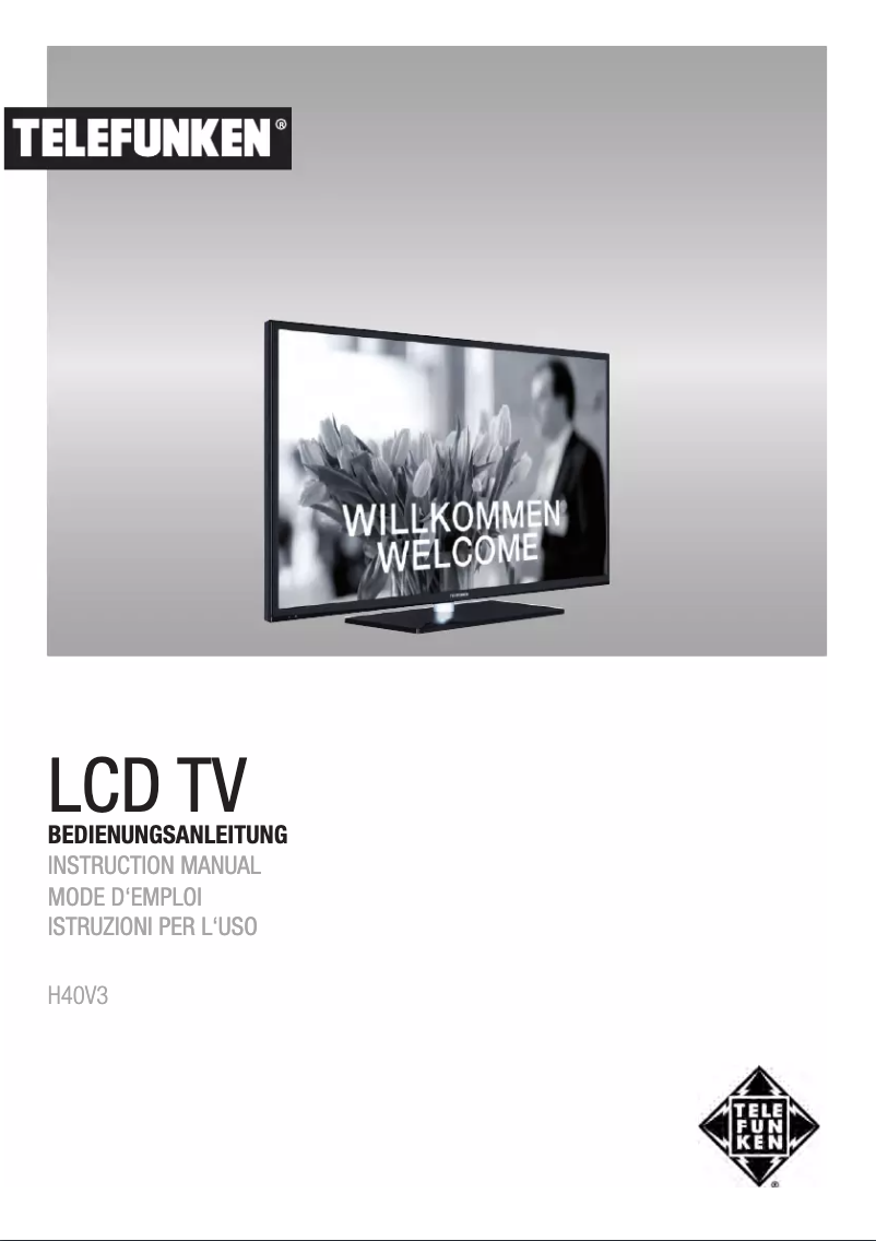 Imagen de la primera página del manual del dispositivo H40V3