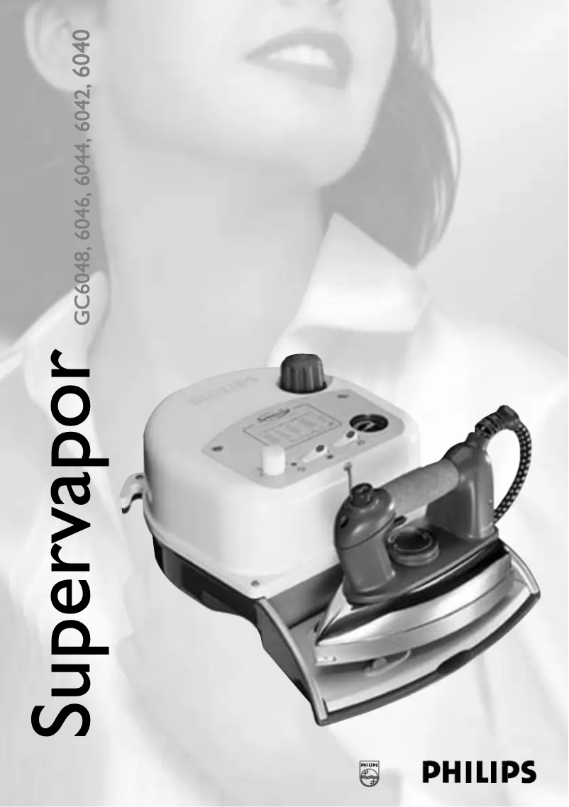 Página 1 del manual Manual de usuario Philips Supervapor GC6046