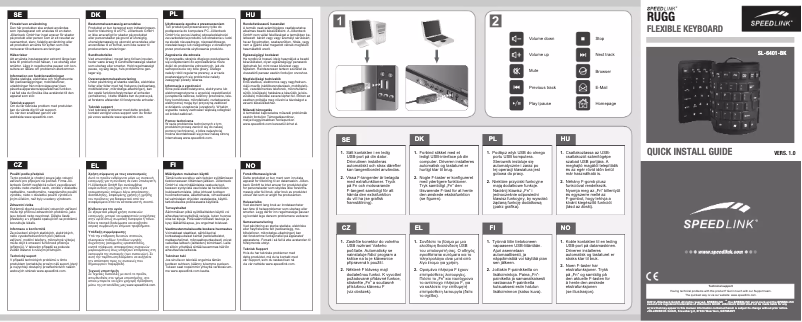 Imagen de la primera página del manual del dispositivo Rugg SL-6401