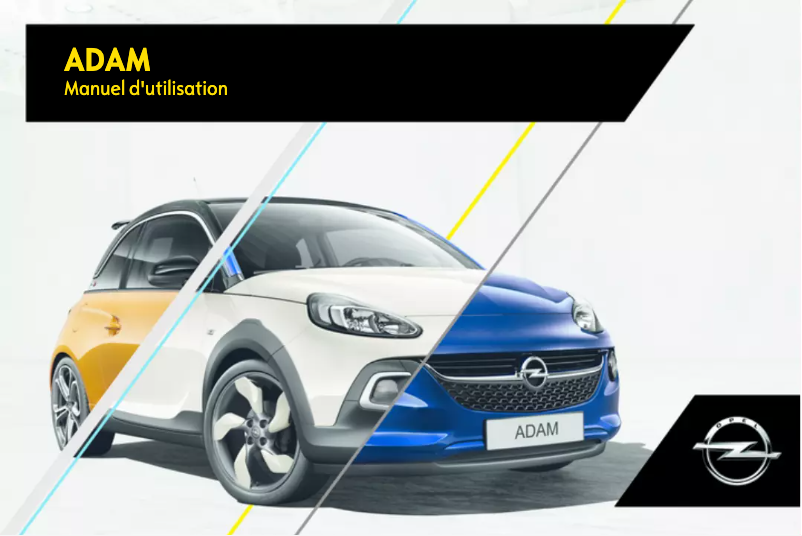 Página 1 del manual Manual de usuario Opel Adam (2017)