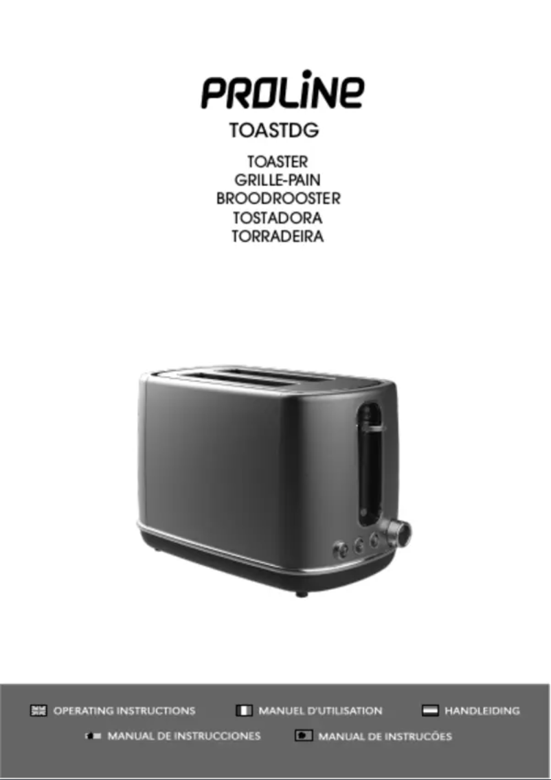 Página 1 del manual Manual de usuario Proline TOASTDG