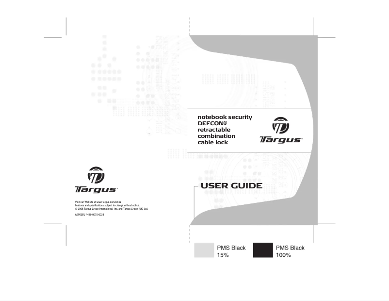 Imagen de la primera página del manual del dispositivo ASP03EU