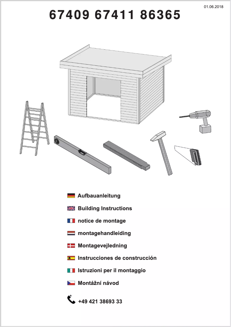 Página 1 del manual Manual de usuario Karibu Northeim 3