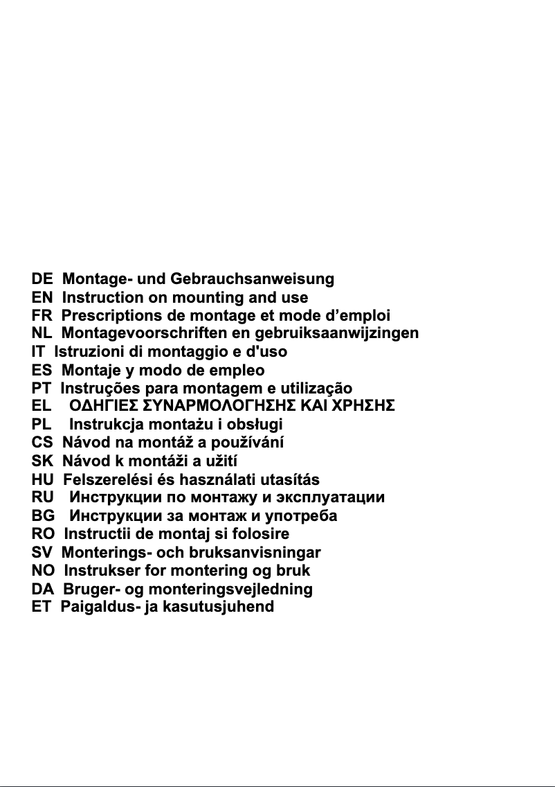 Página 1 del manual Manual de instrucciones Rosieres RHC 6380 RB